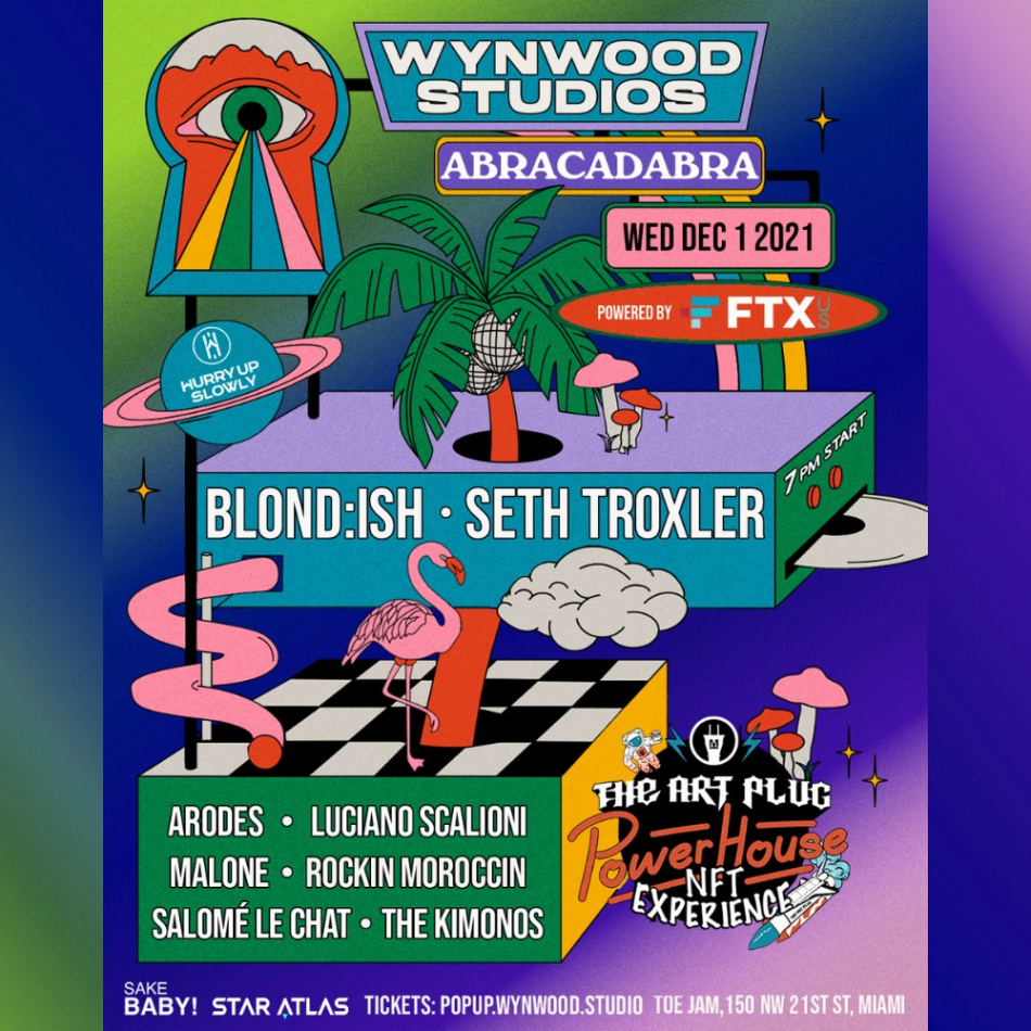 Getin - Abracadabra ft BLOND:ISH & Seth Troxler at Wynwood Studios